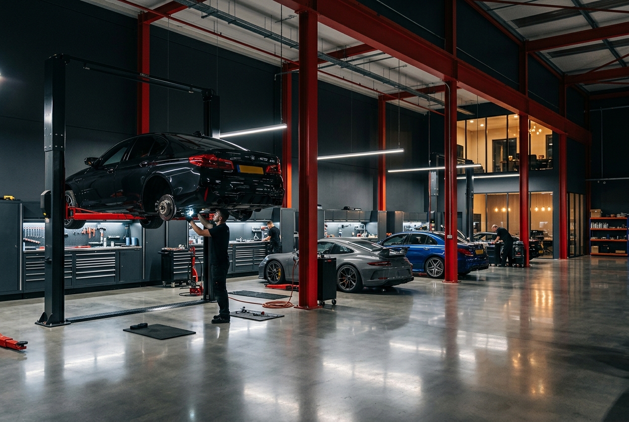 AKN Motors servis binası